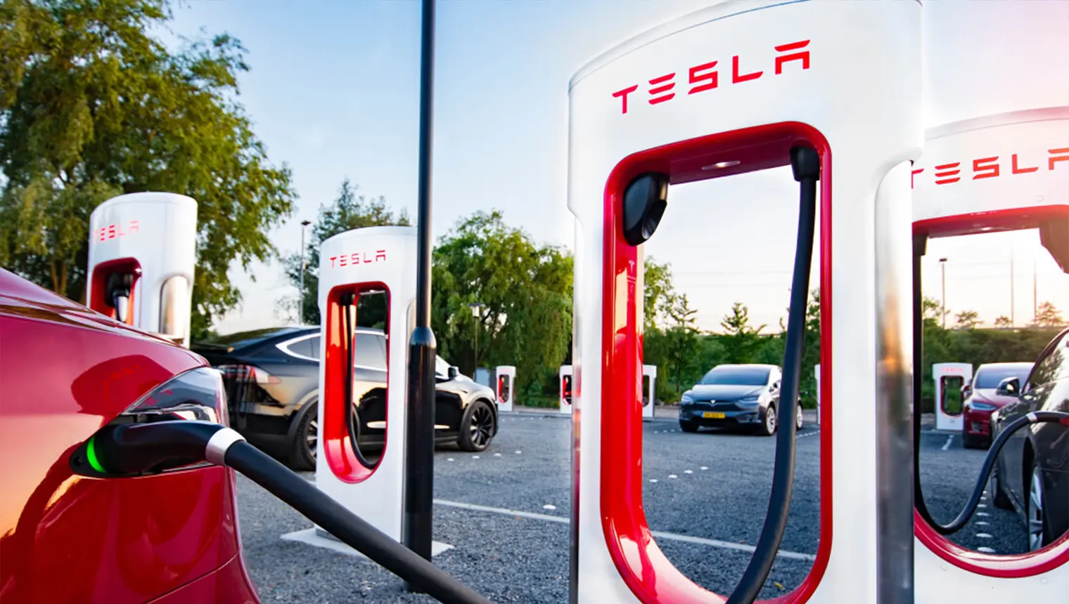 Tesla supercharger