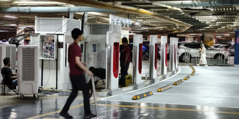 tesla supercharger malaysia pavilion