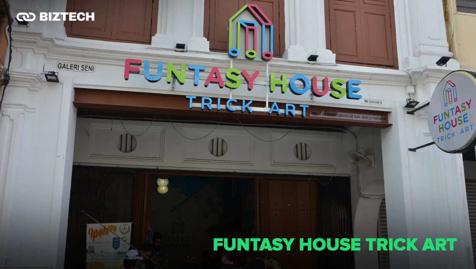 funtasy house trick art