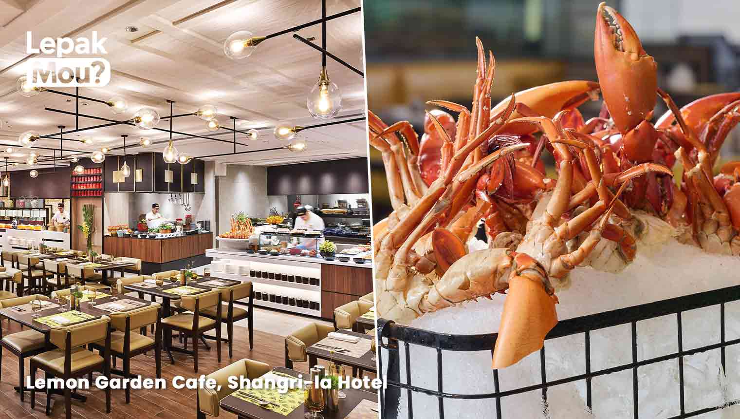 Birthday celebration dinner at Lemon Garden Cafe, Shangri-la Hotel