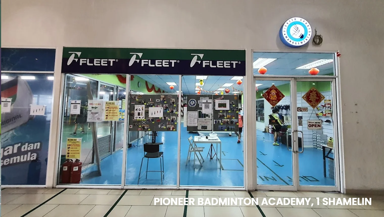 Pioneer Badminton Academy, 1 Shamelin