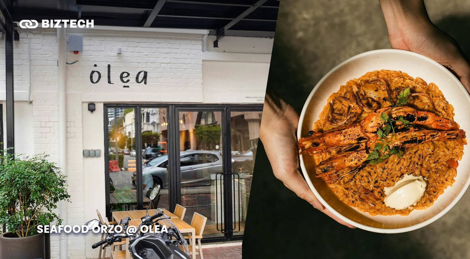 Seafood Orzo @ Olea