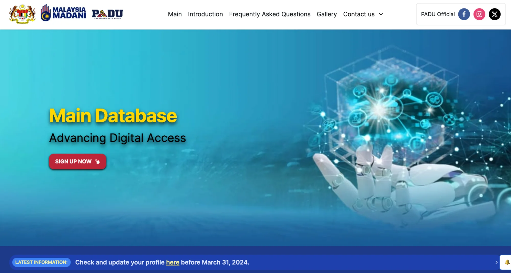 register padu malaysia