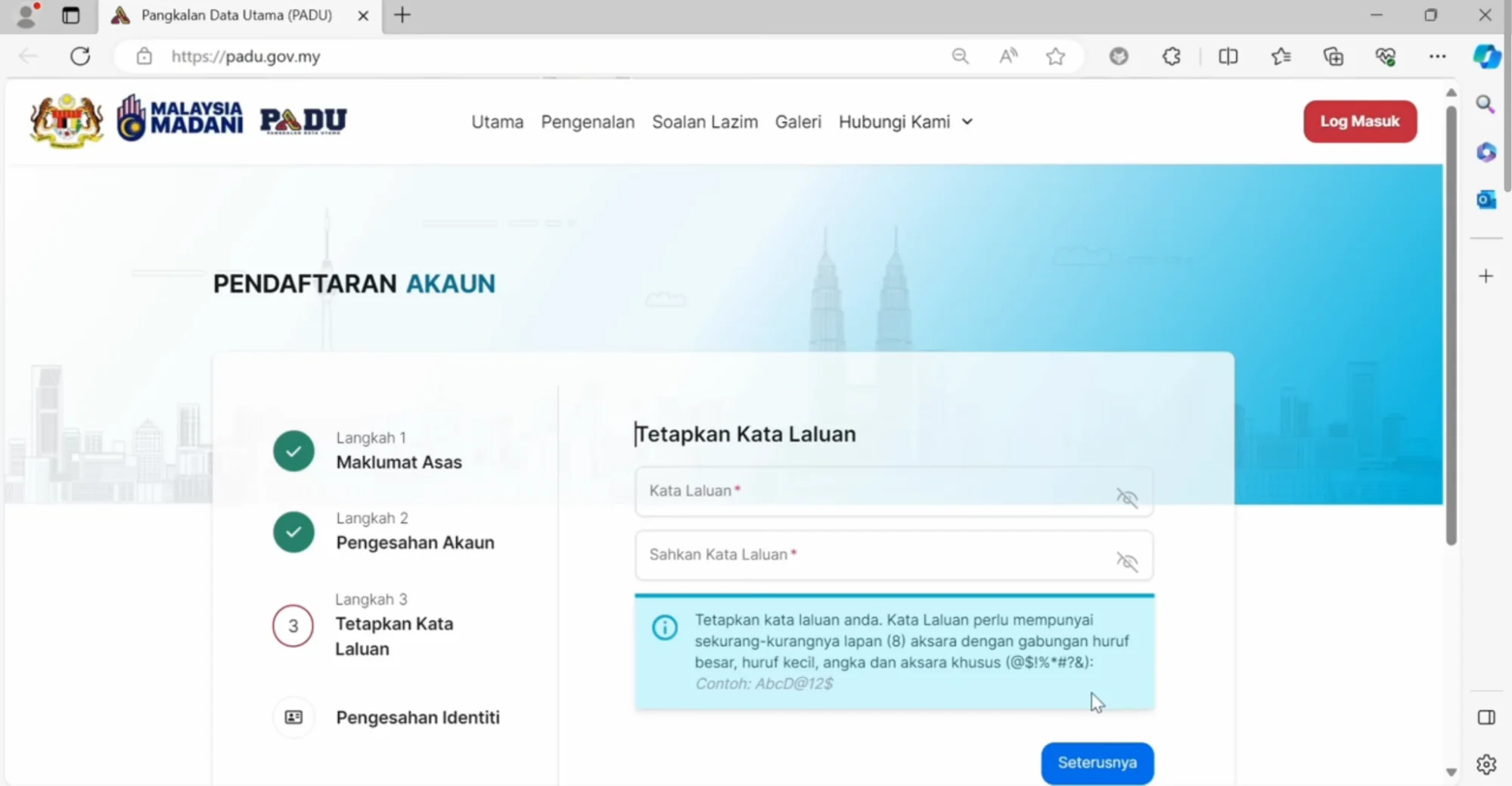 register padu malaysia