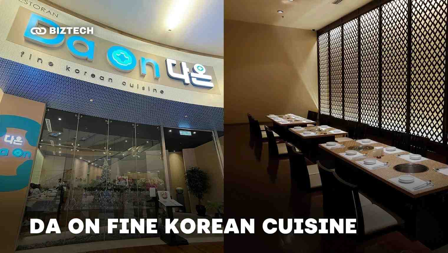 Da On Fine Korean Cuisine