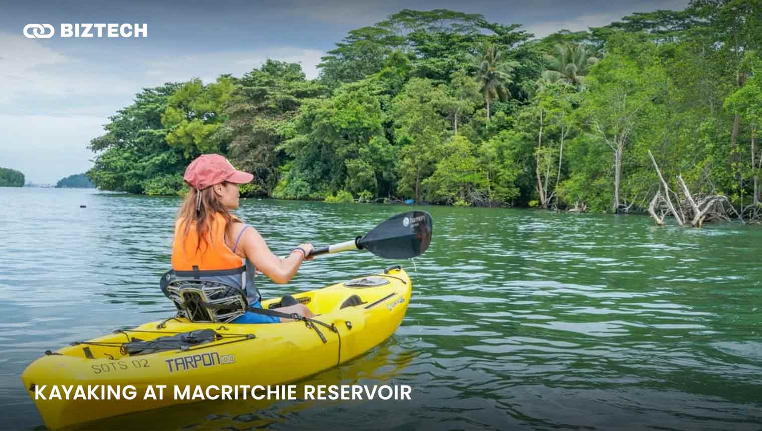 Kayaking at MacRitchie Reservoir