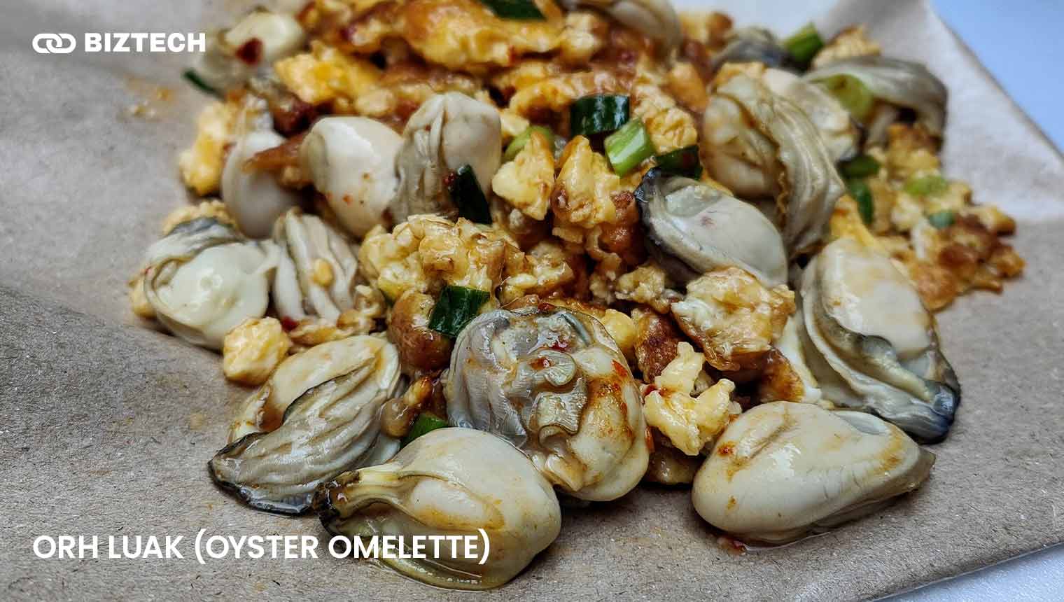 Orh Luak (Oyster Omelette)