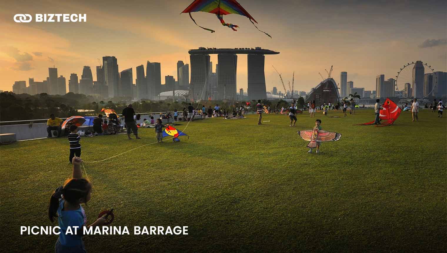 Picnic at Marina Barrage