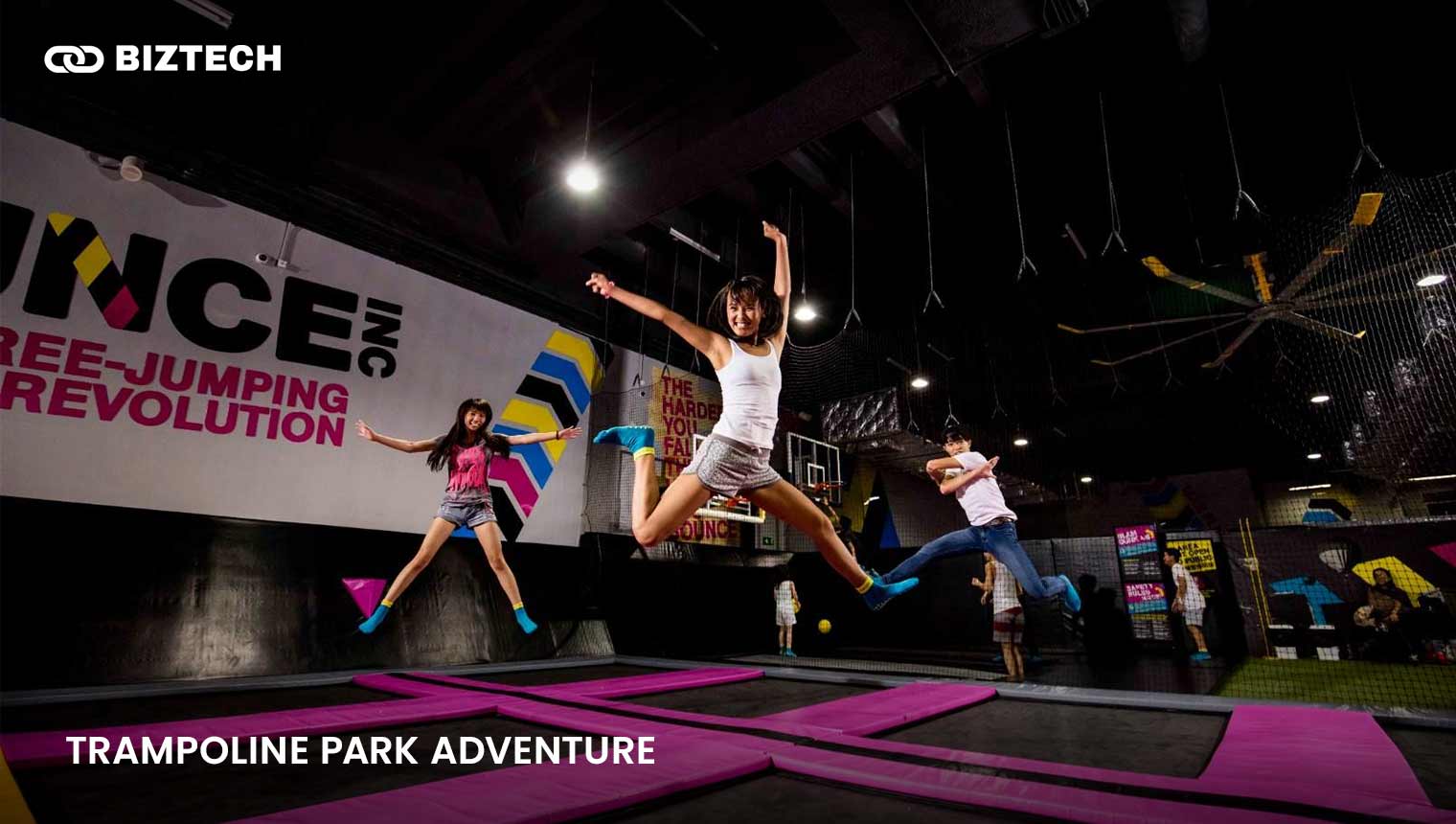 Trampoline Park Adventure