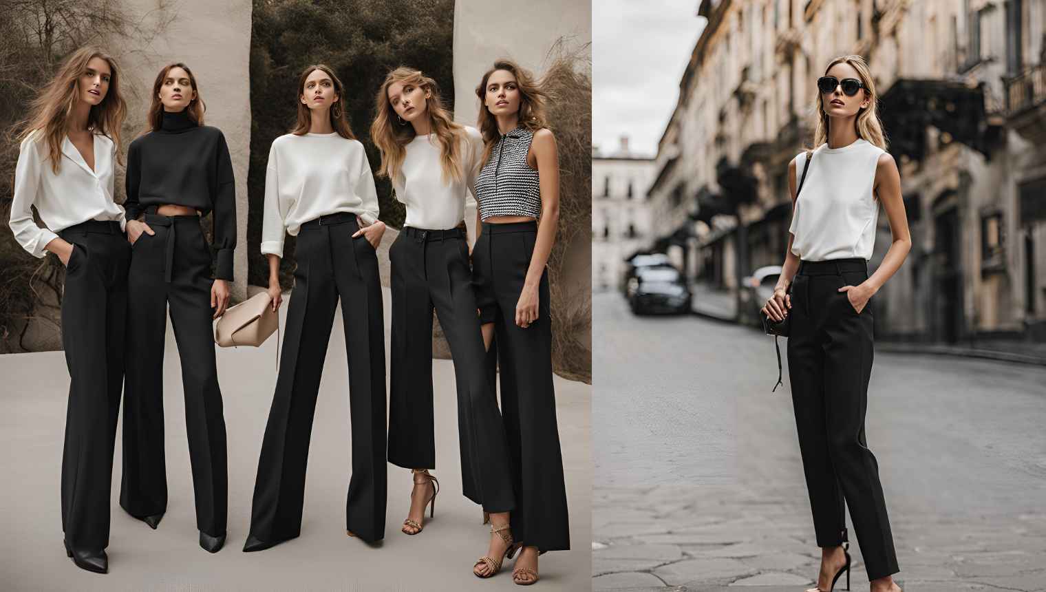 Black Trousers: Suitable for Various Occasions