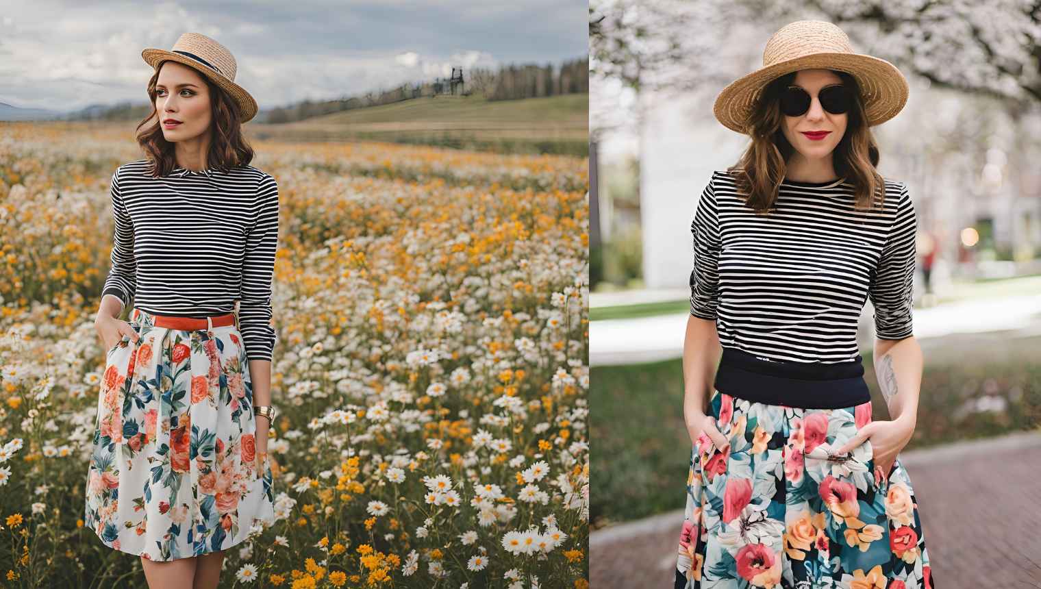 Stripes and Florals