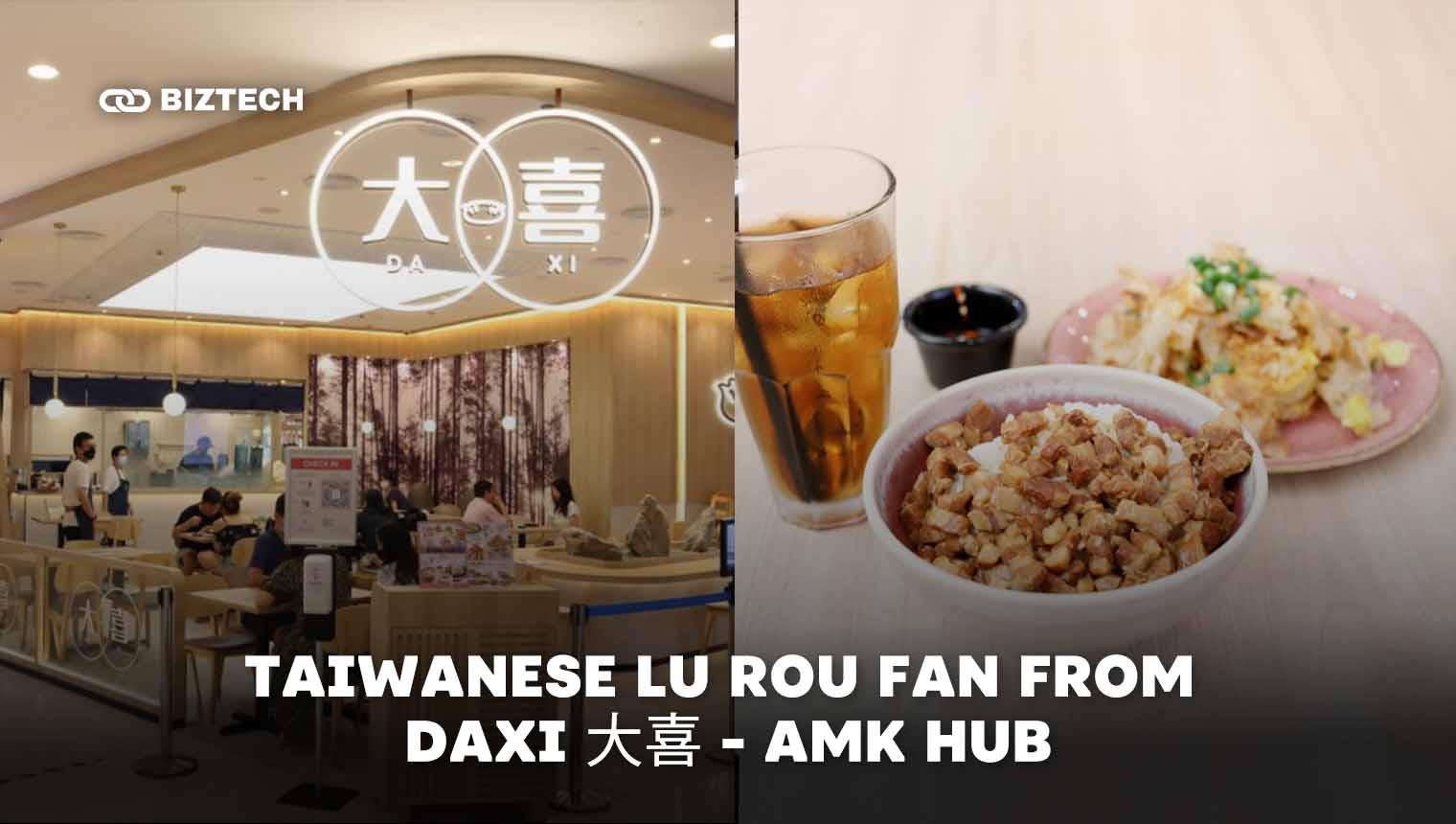 9. Taiwanese Lu Rou Fan from DaXi 大喜 - AMK Hub 1