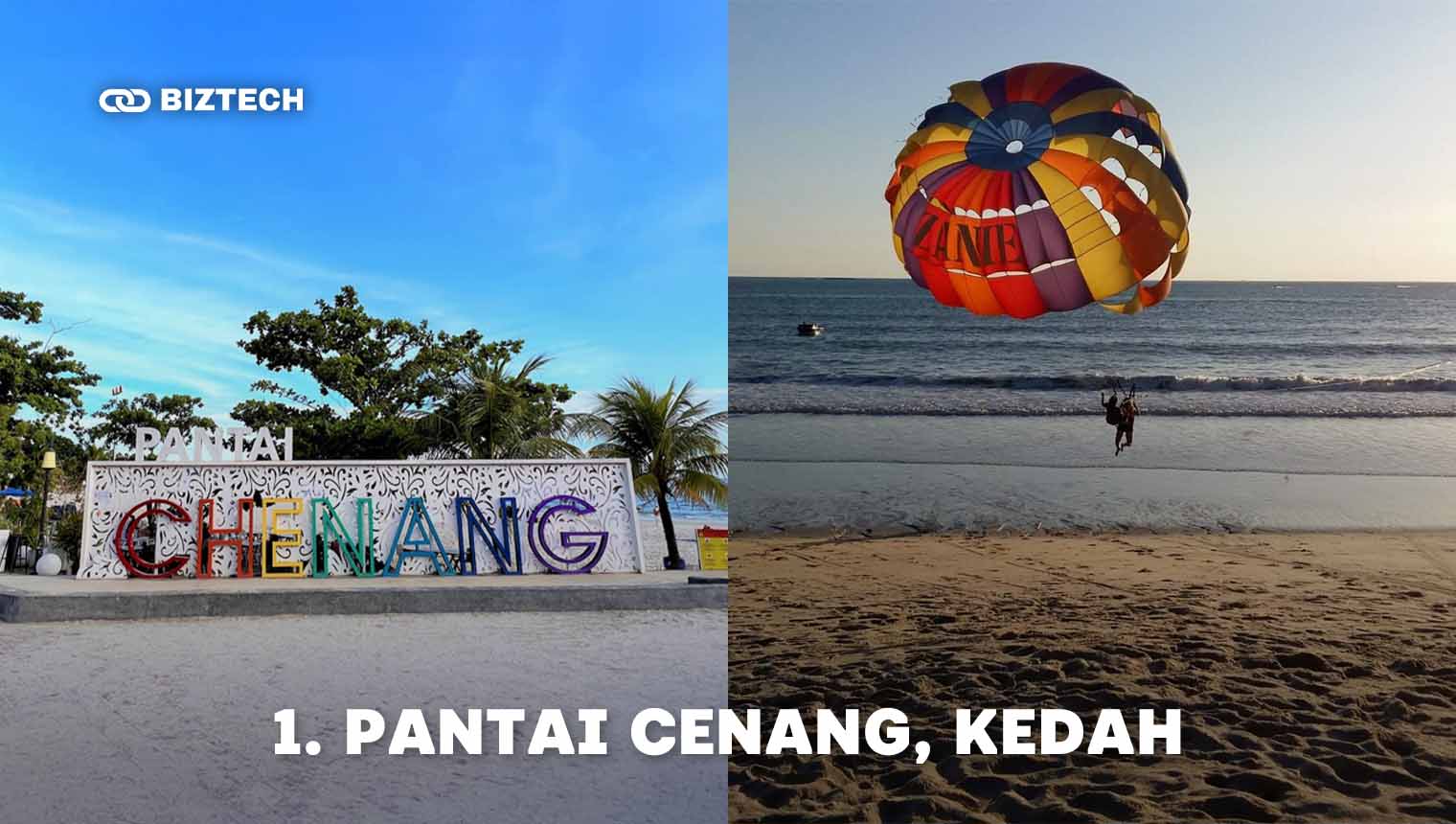 1. Pantai Cenang, Kedah