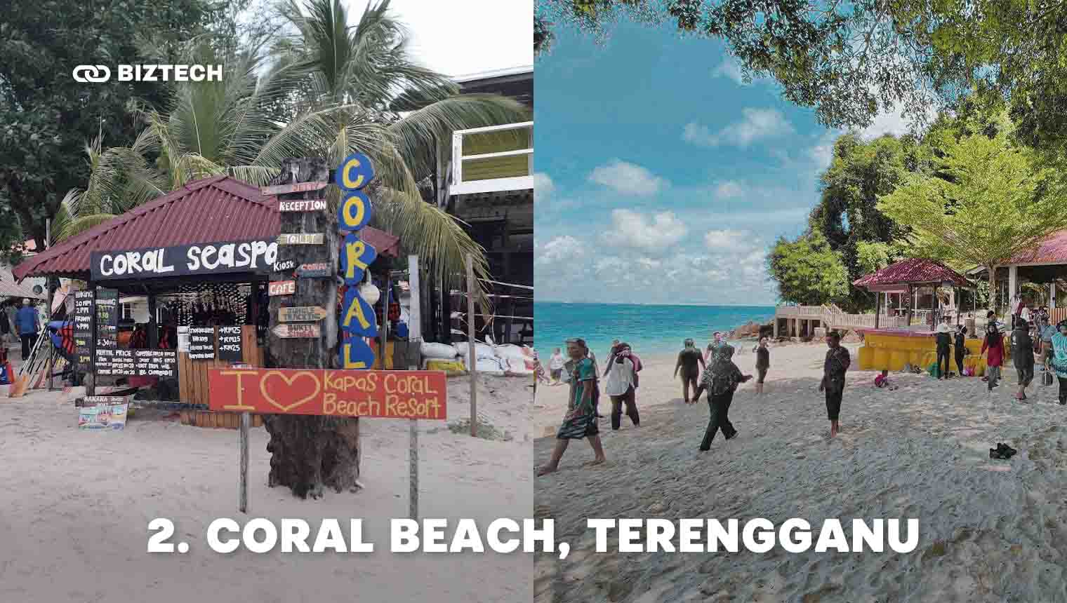 2. Coral Beach, Terengganu