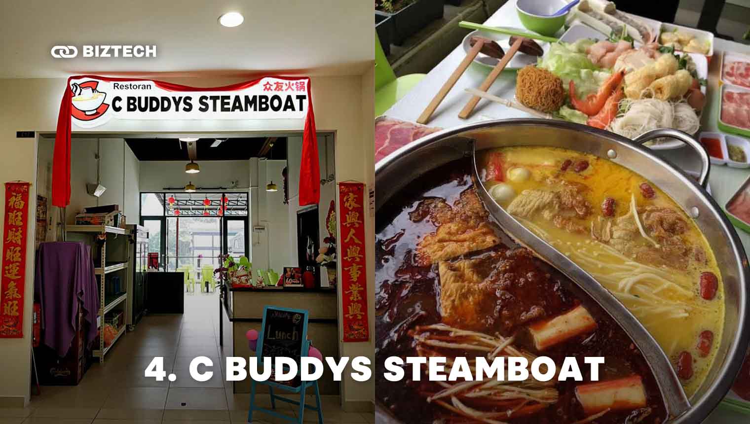 4. C Buddys Steamboat