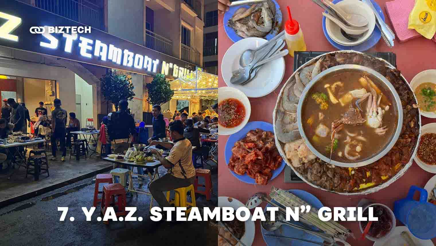 7. Y.A.Z. Steamboat N” Grill