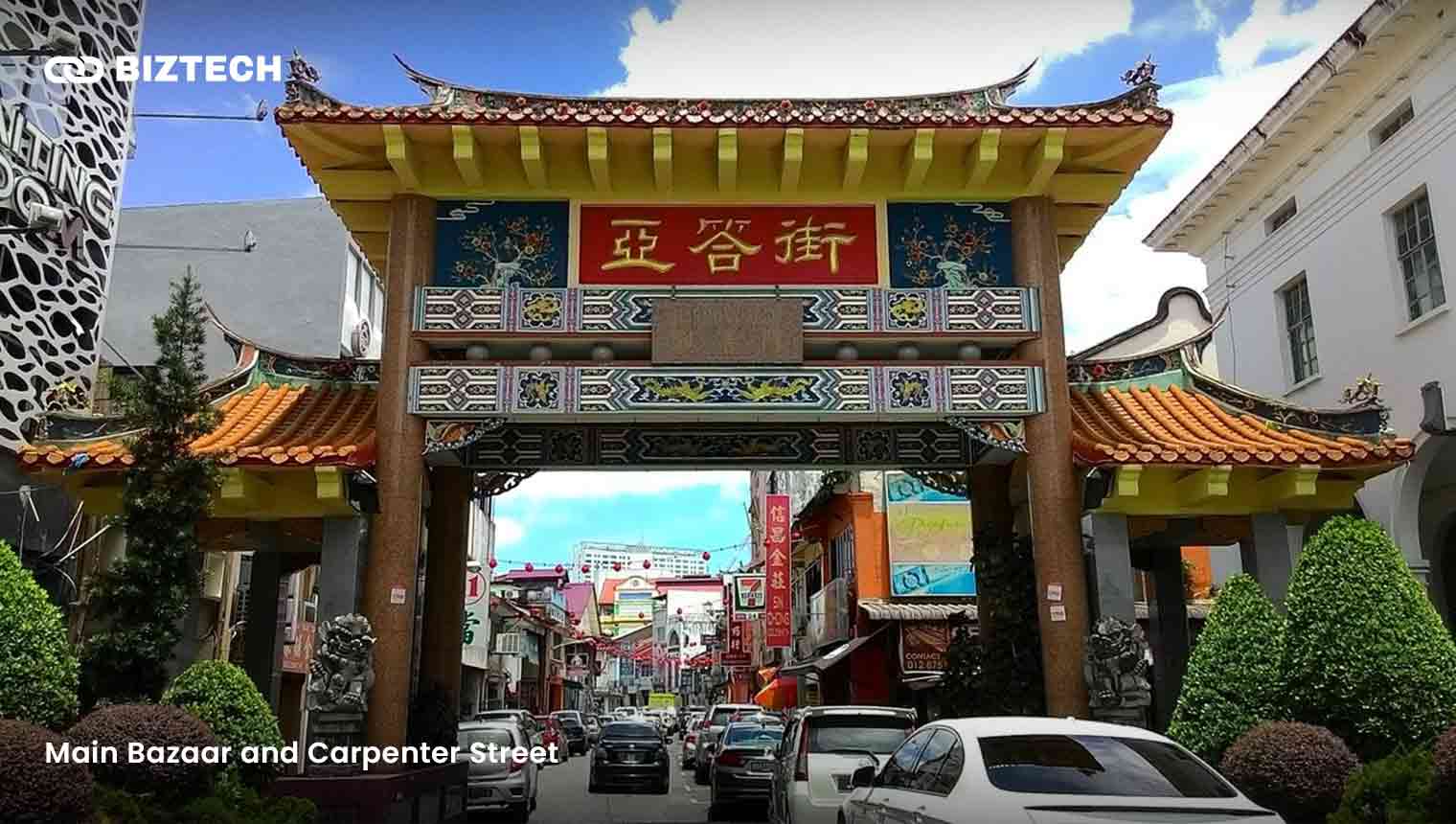 Main Bazaar and Carpenter Street