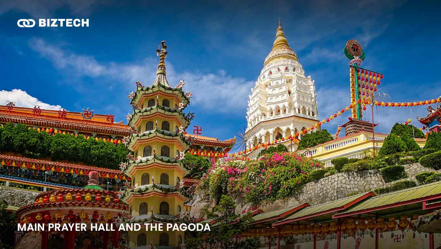 Main Prayer Hall And The Pagoda
