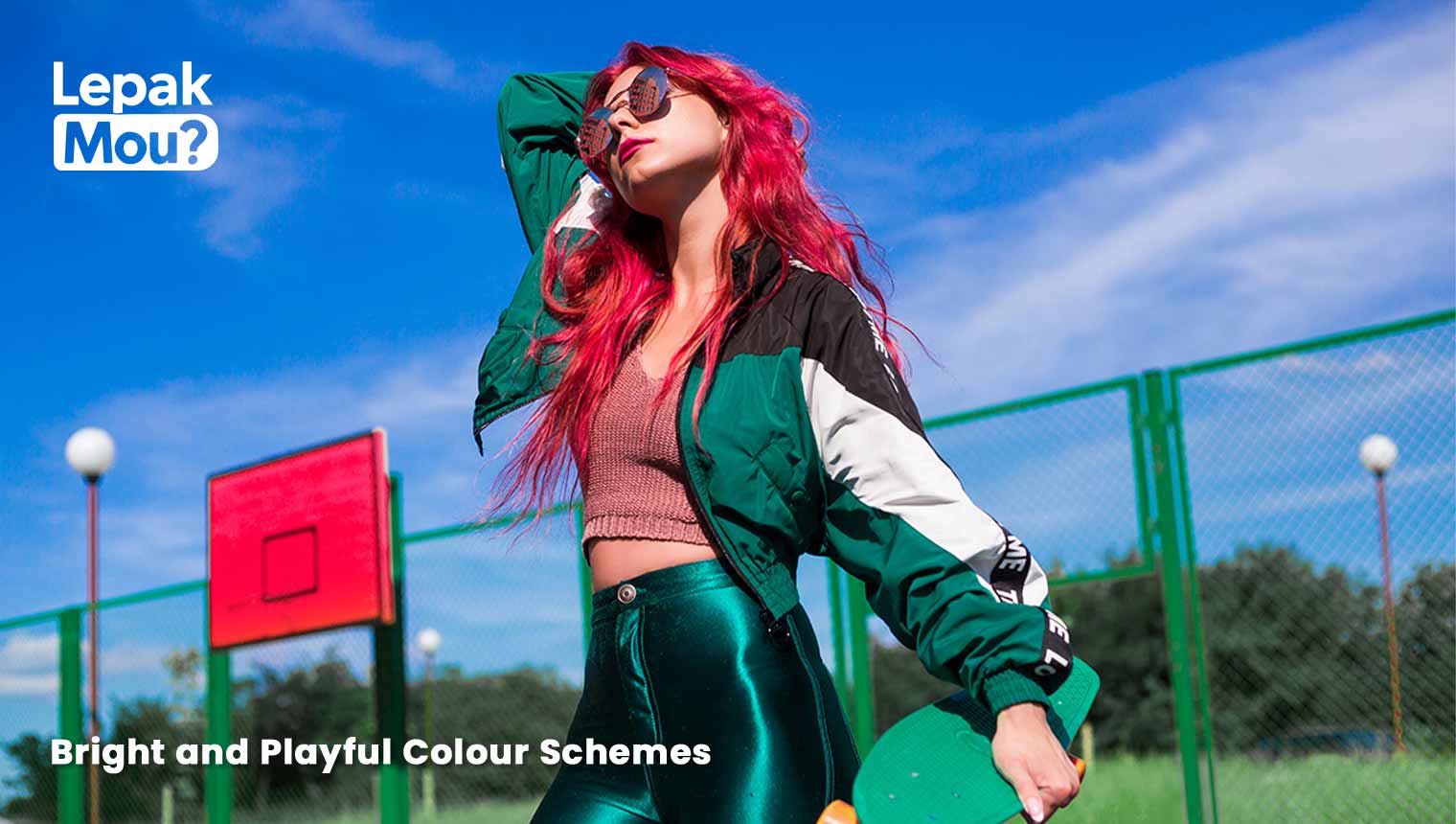 Y2K Bright and Playful Colour Schemes