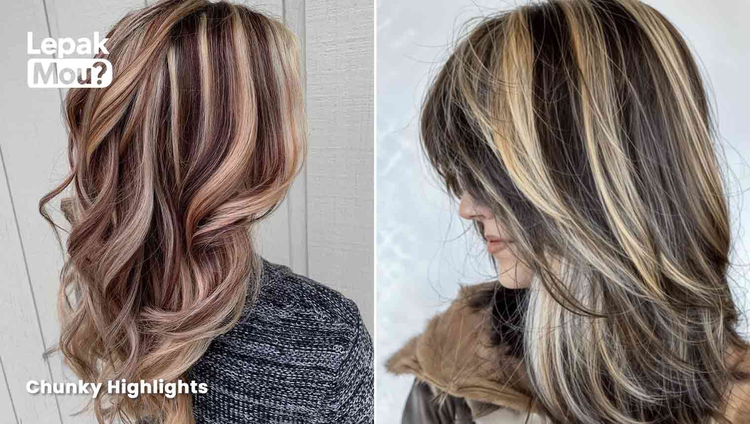 Y2K Hairstyle: Chunky Highlights