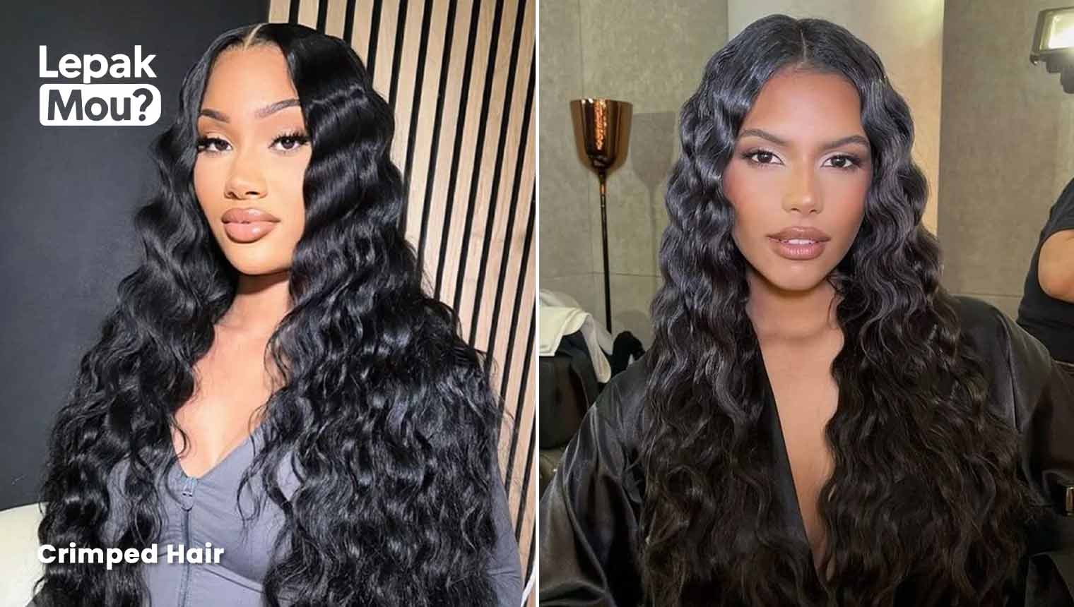 Y2K Hairstyle: Crimped Hair