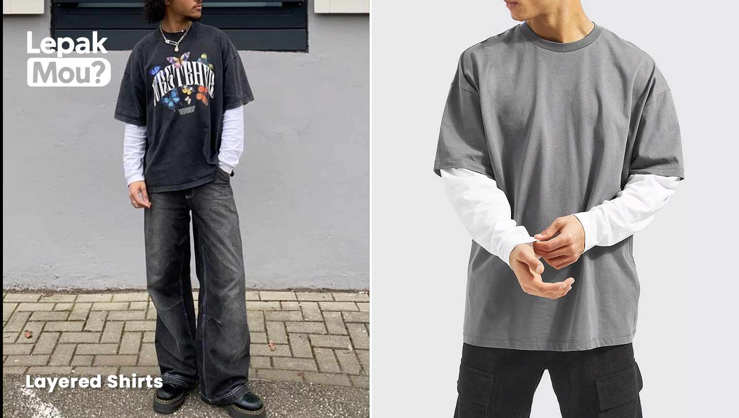 Y2K Layered Shirts