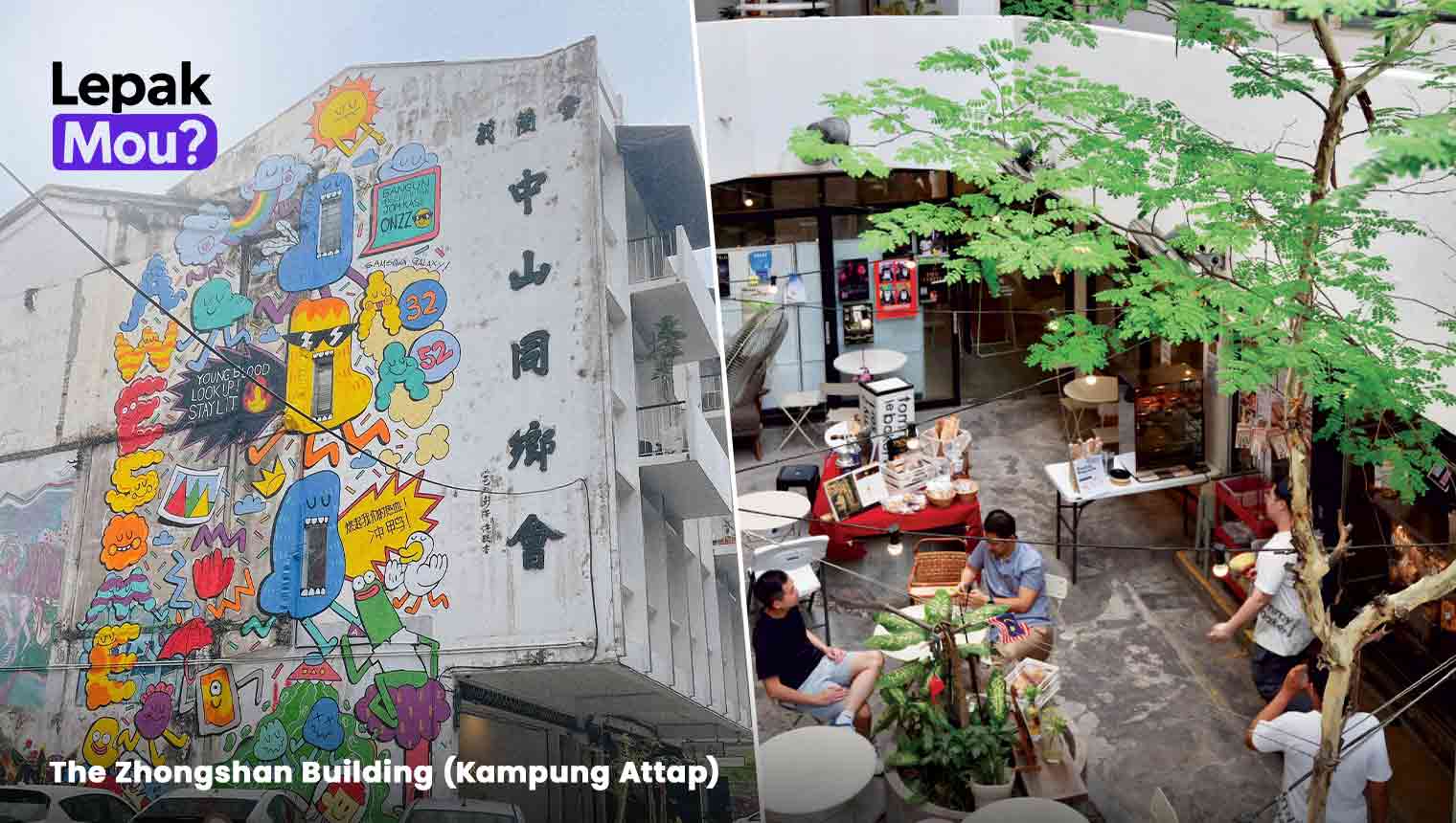 The Zhongshan Building (Kampung Attap)