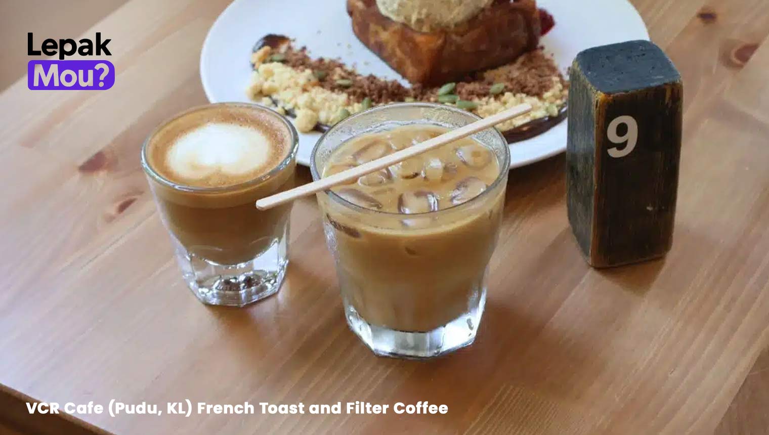 VCR Cafe (Pudu, KL) French Toast and Filter Coffee