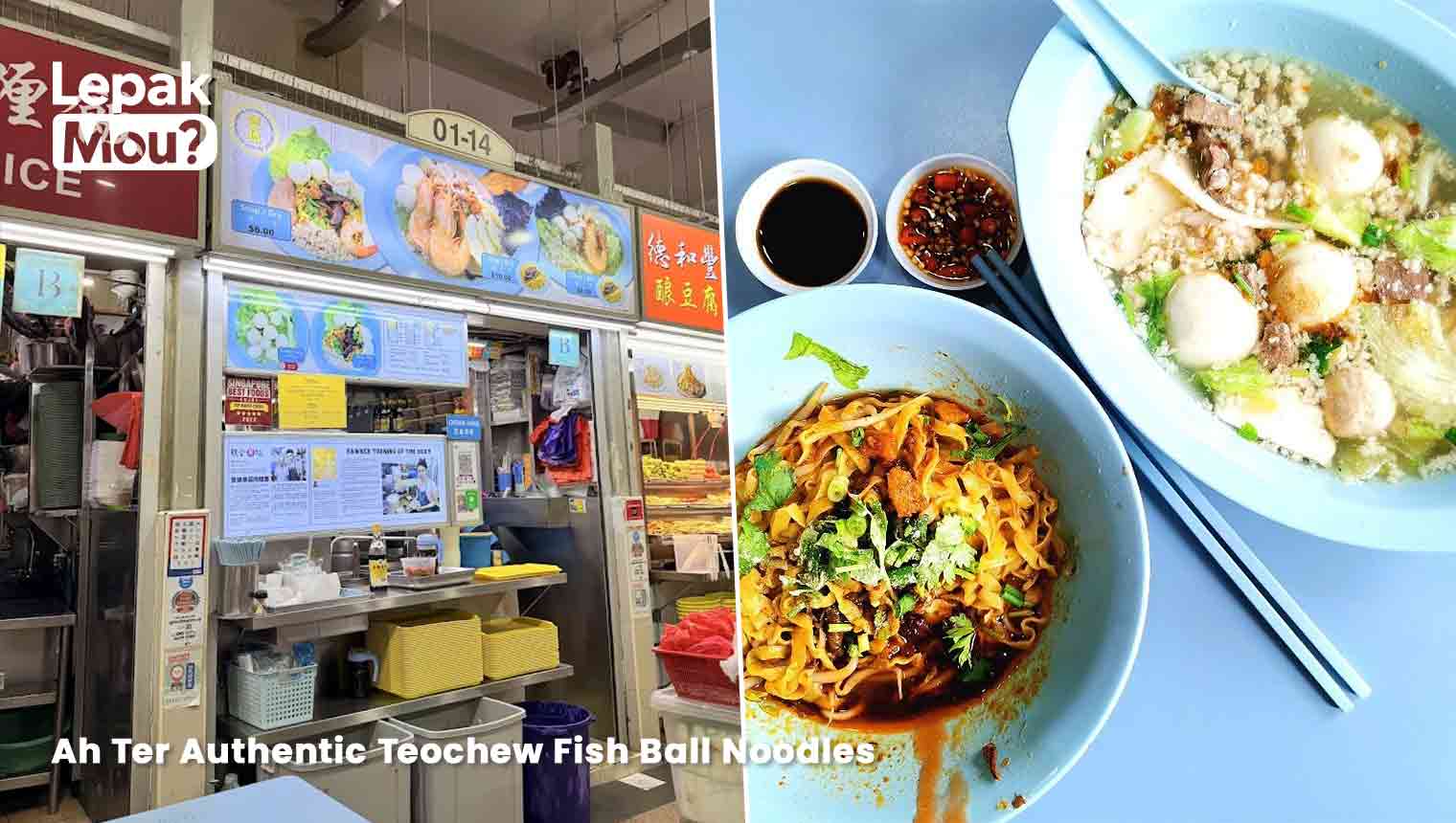 Ah Ter Authentic Teochew Fish Ball Noodles