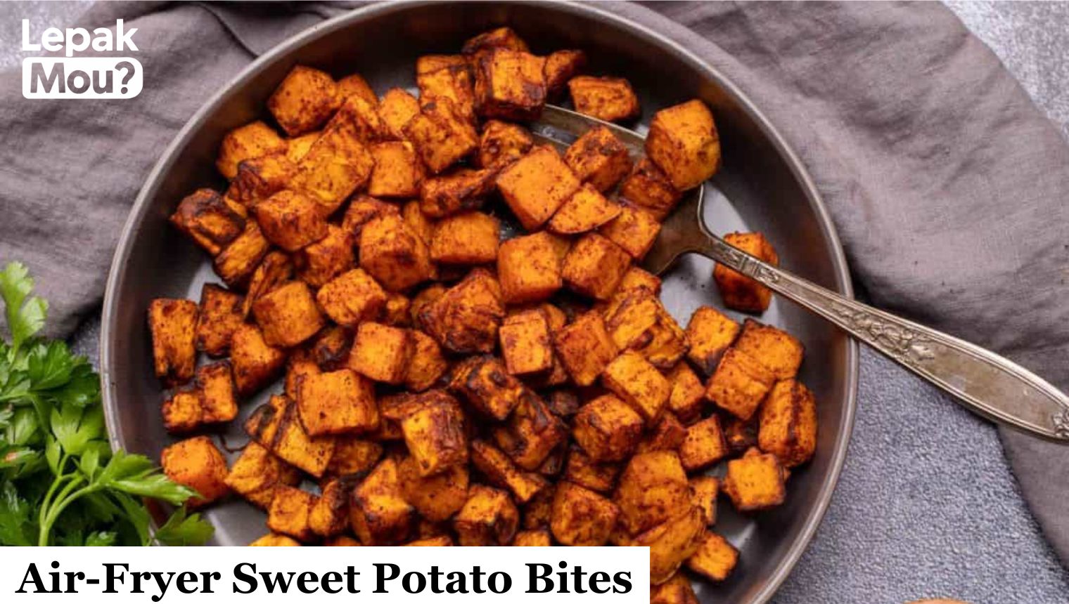 Air-Fryer Sweet Potato Bites