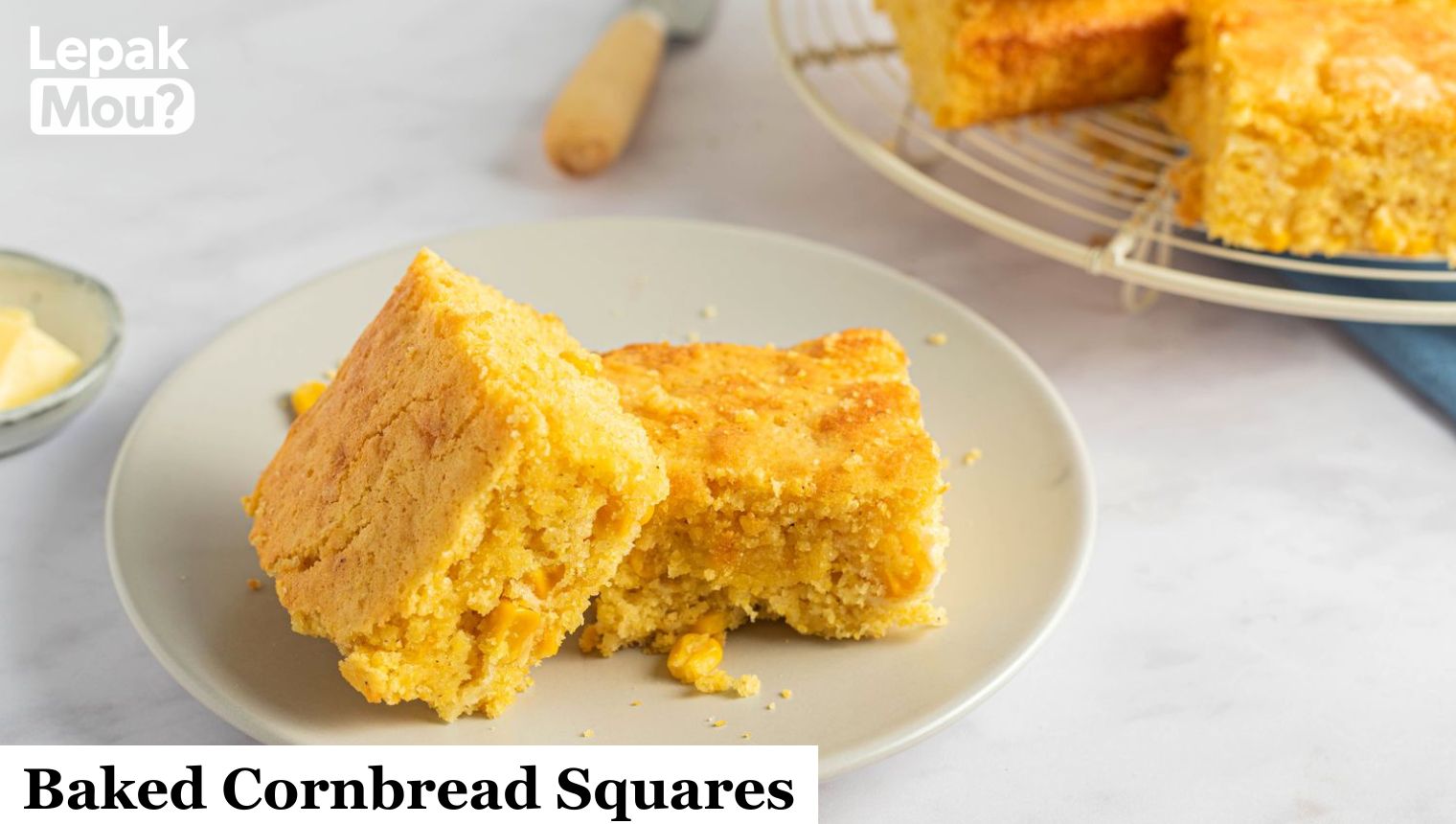 Baked Cornbread Squares