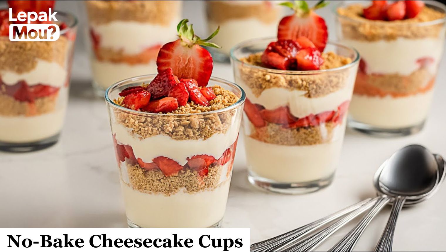 No-Bake Cheesecake Cups