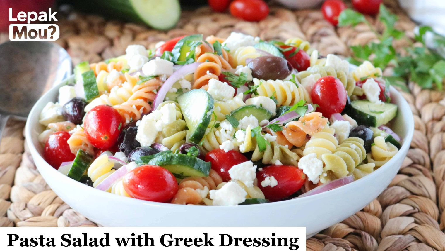 Pasta Salad with Greek Dressing