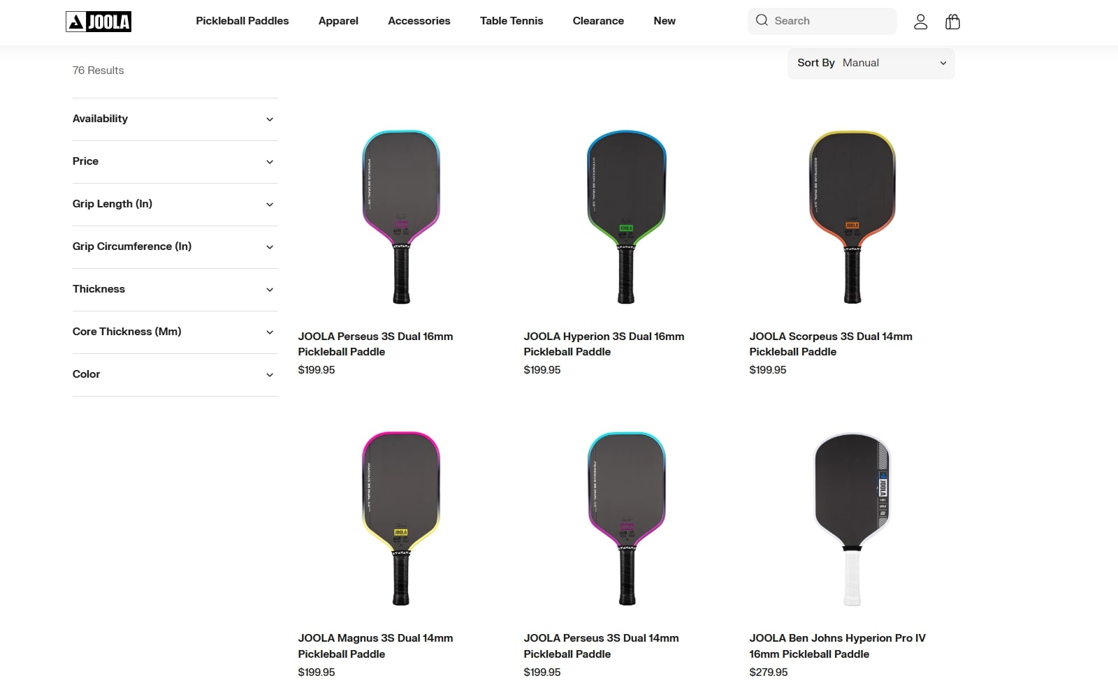 JOOLA Pickleball Paddles