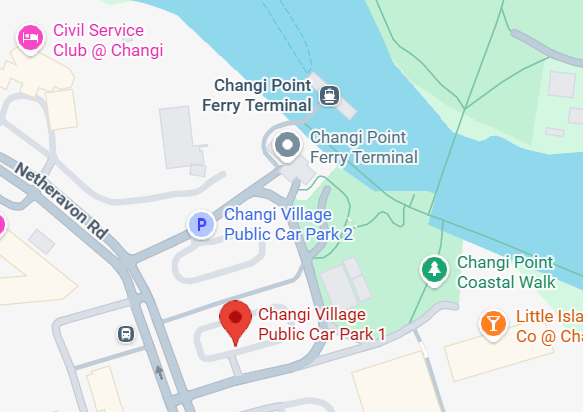 Changi Village Public Car Park 1 or 2