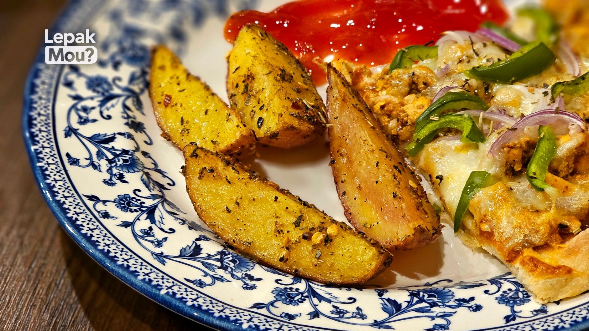 Air Fryer Herbed Potato Wedges