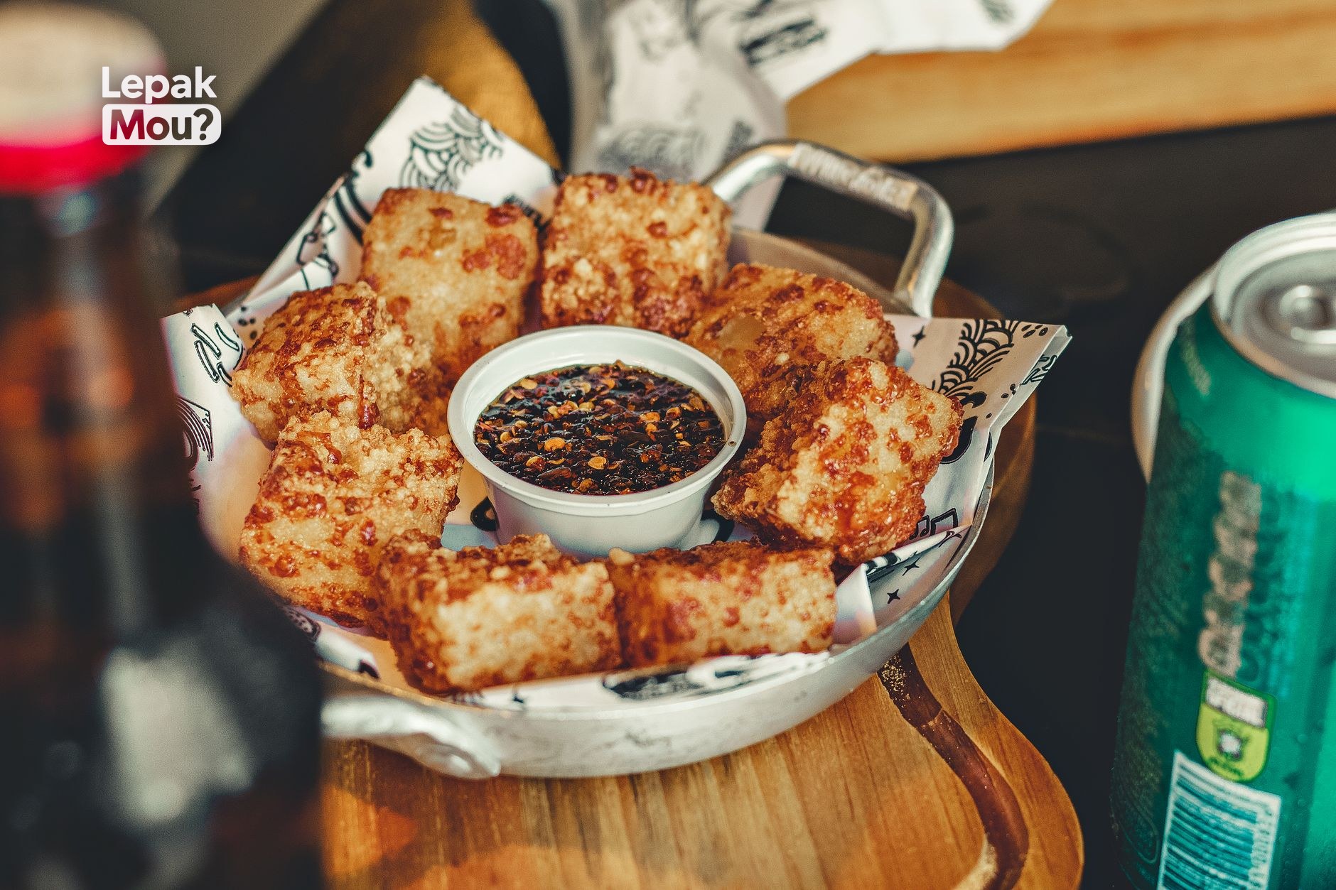 Air Fryer Crispy Tofu with Sesame Dip