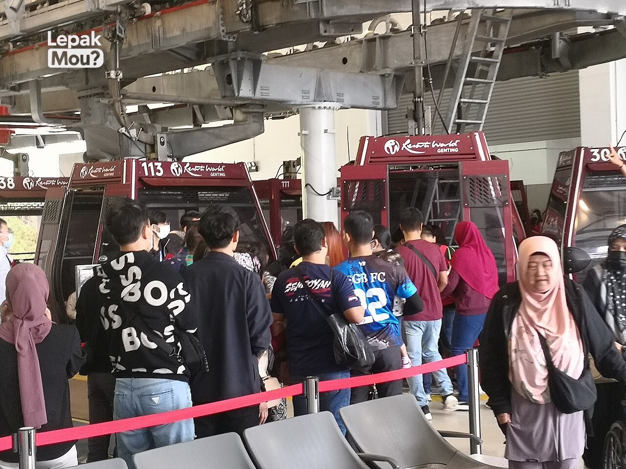 Awana SkyWay cable car at Resorts World Genting