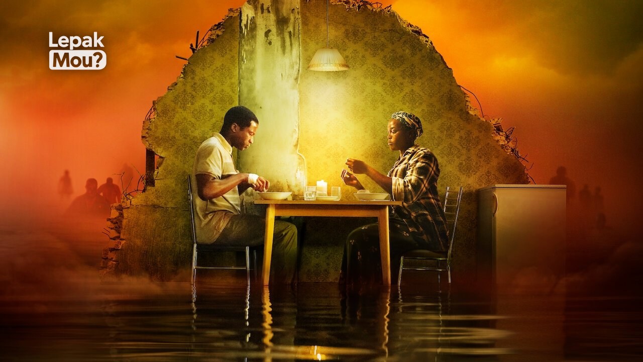 A scene from the horror film His House