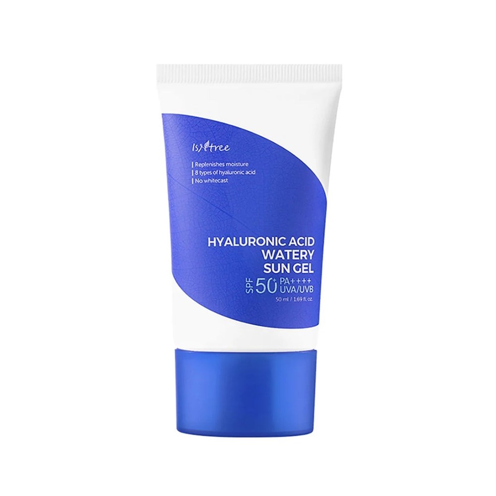 Isntree Hyaluronic Acid Watery Sun Gel sunscreen product photo